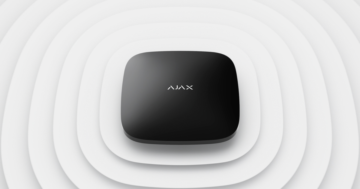 Ajax Hub 2 Plus security system control panel